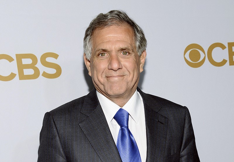FILE - In this May 13, 2015 file photo, CBS president Leslie Moonves attends the CBS Network 2015 Programming Upfront at The Tent at Lincoln Center in New York. Moonves was the second-highest paid CEO at big U.S. companies for 2017, as calculated by The Associated Press and Equilar, an executive data firm. He made $68.4 million, including a $20 million bonus. (Photo by Evan Agostini/Invision/AP, File)