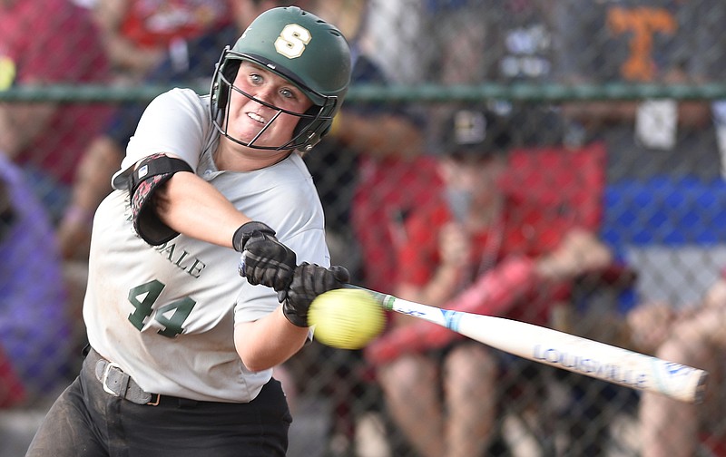 McCade Cooper was part of Silverdale Baptist Academy's softball state championship this week in Murfreesboro.