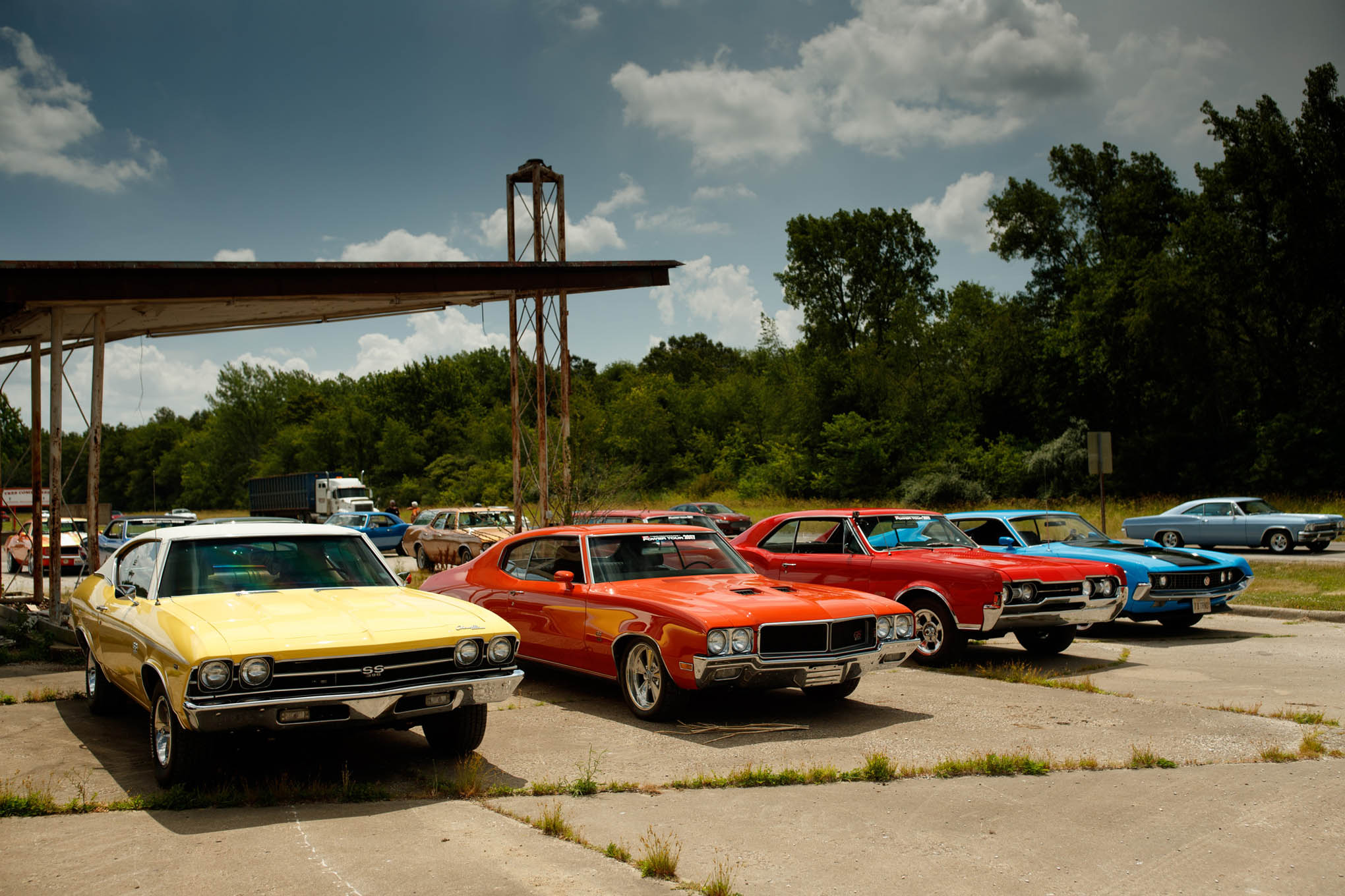 Participants in the HOT ROD Power Tour.