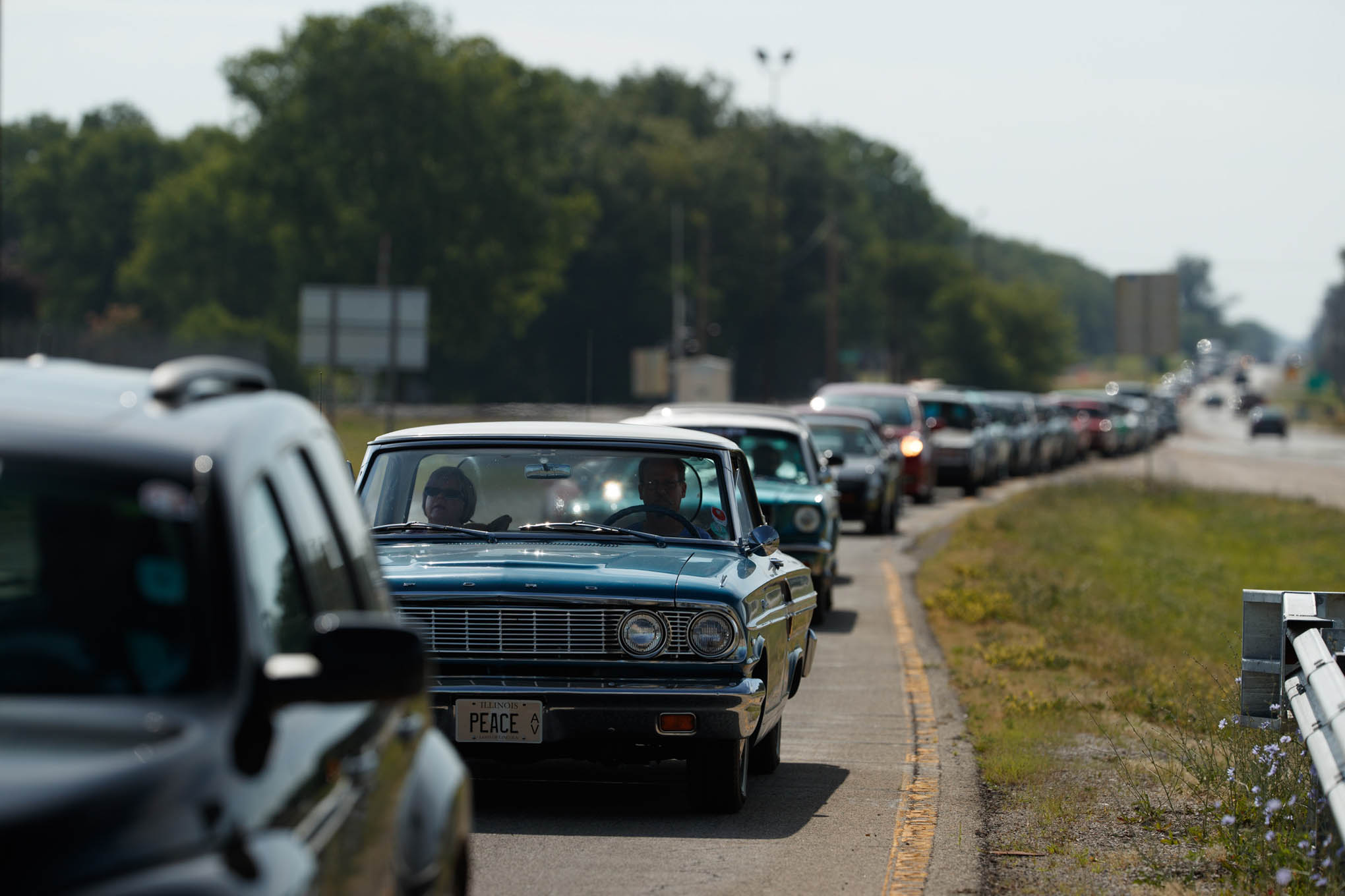 Participants in the HOT ROD Power Tour.