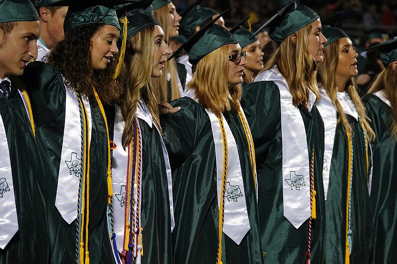 Teen graduation rates hit pandemic declines