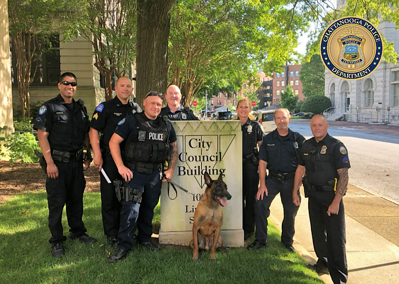 CPD K9 Duco is retiring after seven years on the force.