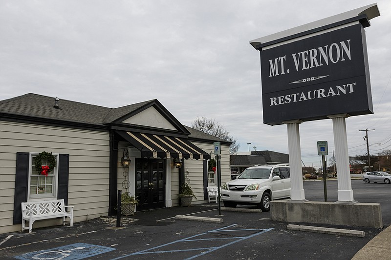 The Mt. Vernon restaurant on Broad Street is seen on Wednesday, Dec. 27, 2017, in Chattanooga, Tenn.