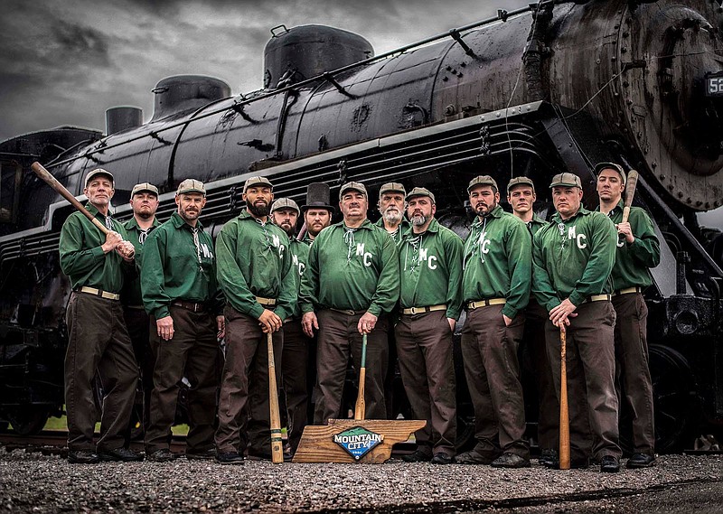 The local Mountain City base ball club is at the top of the Tennessee Association of Vintage Base Ball standings with a 6-0 record. (Facebook.com Photo)