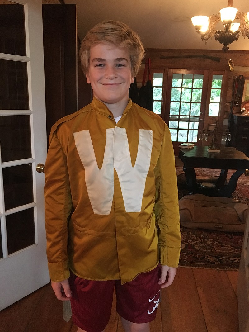 Baylor School student Will Pettway wore the original silks of Walden Racing for a championship feeling Saturday.