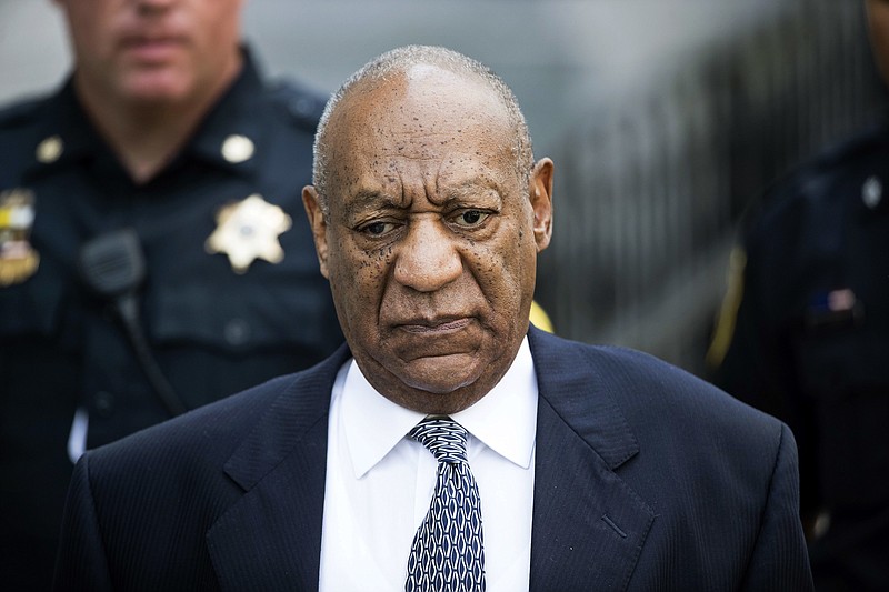 
              FILE - In this Aug. 22, 2017, file photo, Bill Cosby leaves Montgomery County Courthouse after a hearing in his sexual assault case in Norristown, Pa. Cosby has ousted the high-powered defense team whose aggressive tactics failed to sway jurors from convicting him of sexual assault in April 2018. Cosby’s spokesman Andrew Wyatt said Thursday, June 14, 2018, that Tom Mesereau and the rest of the retrial team have been replaced by a Philadelphia-area defense attorney with experience handling sex crimes cases. (AP Photo/Matt Rourke, File)
            