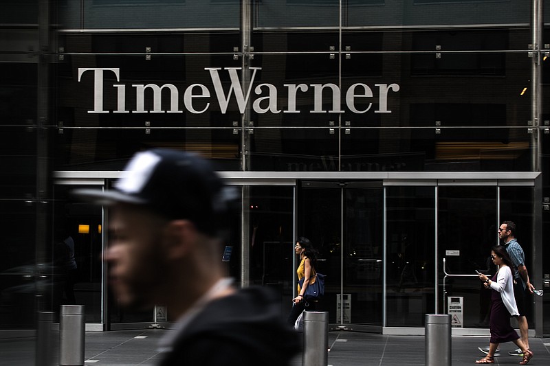 The Time Warner building in New York on June 9, 2018. A federal judge approved the blockbuster merger between AT&T and Time Warner on June 12, rebuffing the government's effort to block the $85.4 billion deal in a decision that is expected to unleash a wave of takeovers in corporate America. (Jeenah Moon/The New York Times)