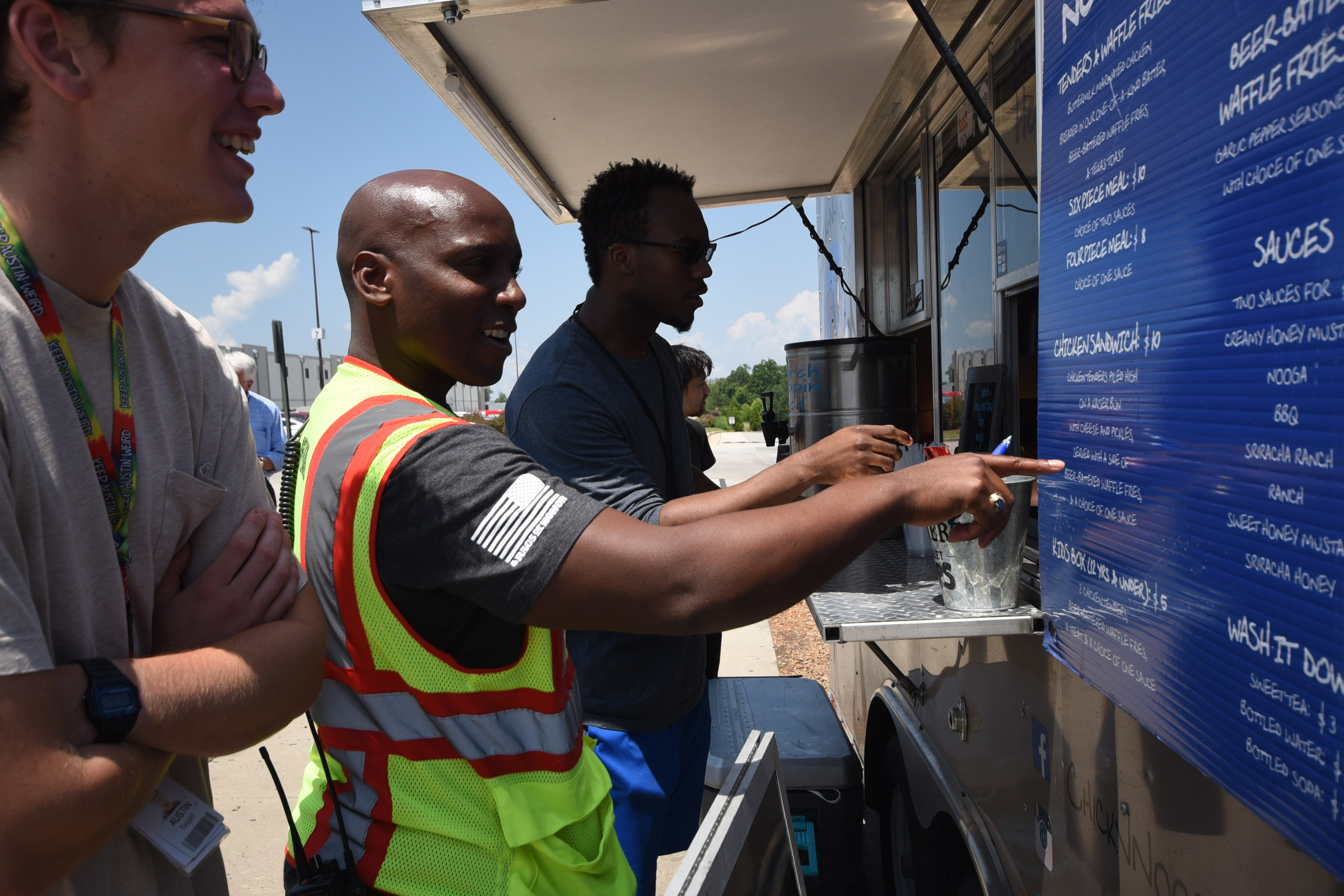Amazon books food trucks to help feed 2,500 fulltime workers at