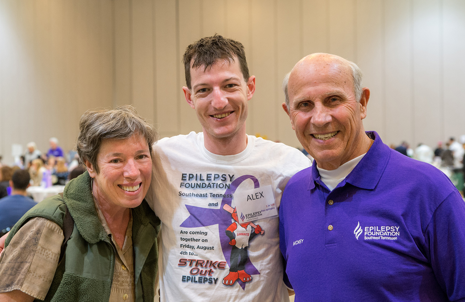 Susan Moses, Alex Tainsh and Mickey McCamish