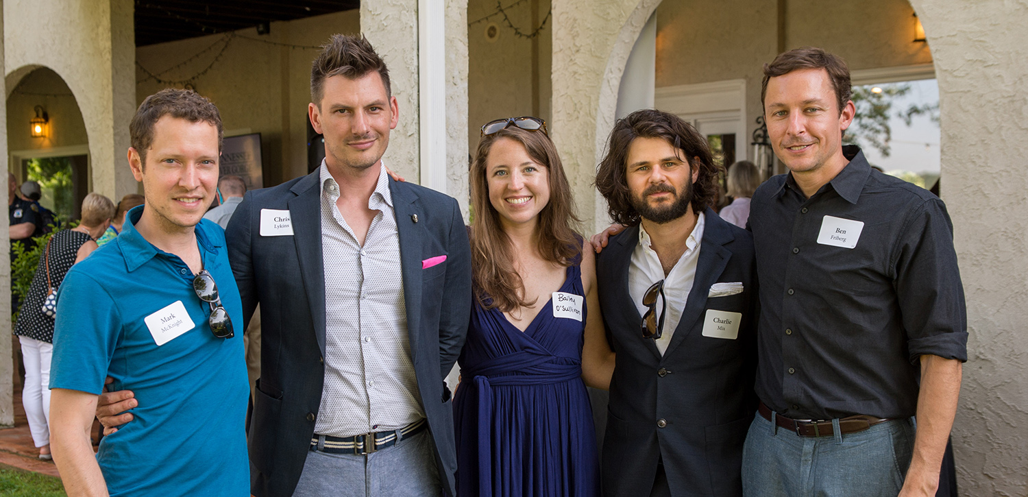 Mark McKnight, Chris Lykins, Bailey O'Sullivan, Charlie Mix and Ben Friberg