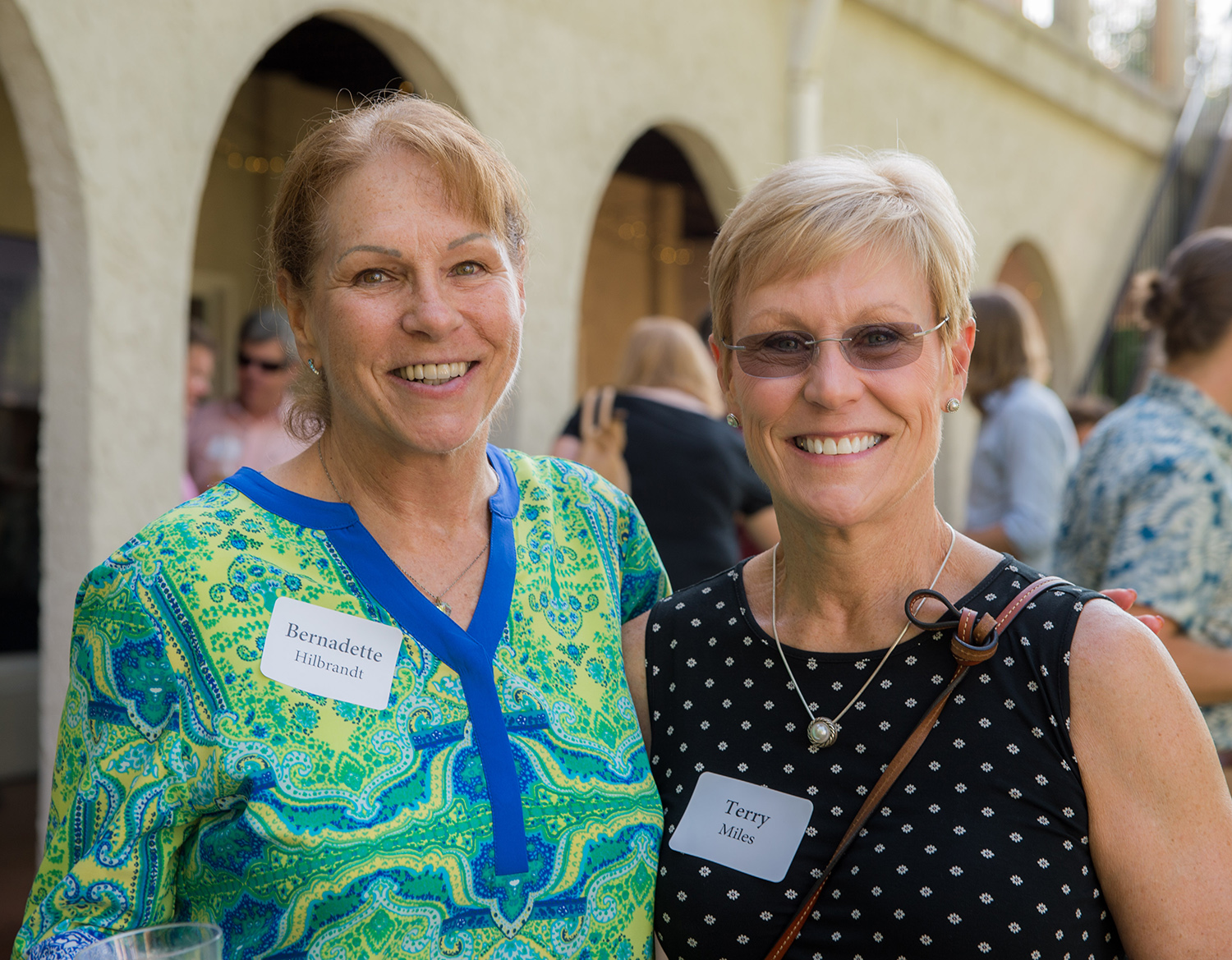Bernadette Hilbrandt and Terry Miles