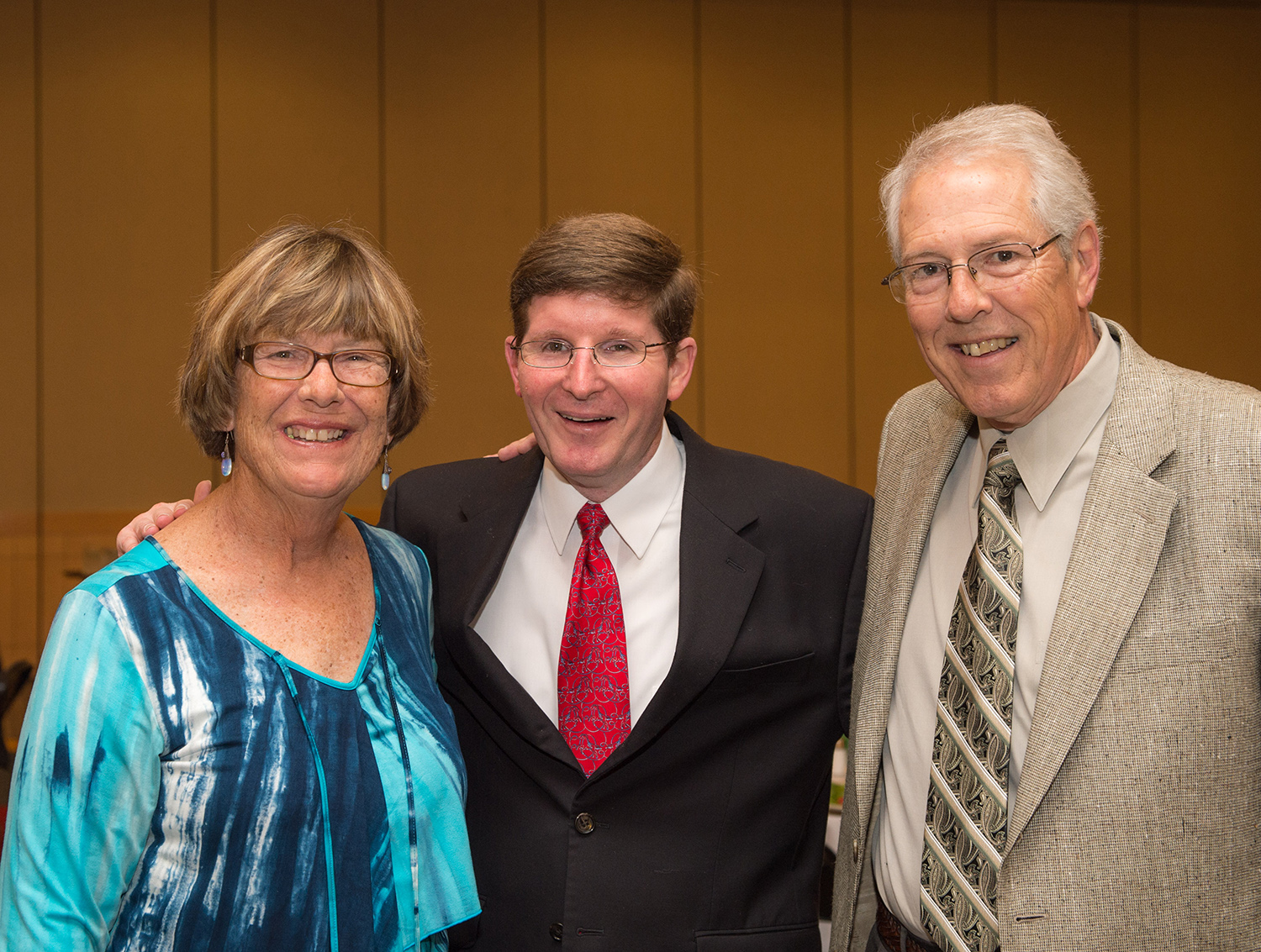 Linda Denley, Connor Roberts and Scott Denley