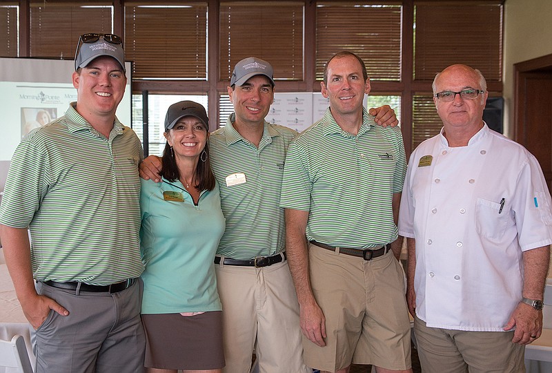 Joel Barnett, Lori Hoeger, Rob Pollard, Franklin Farrow and Mike Woods