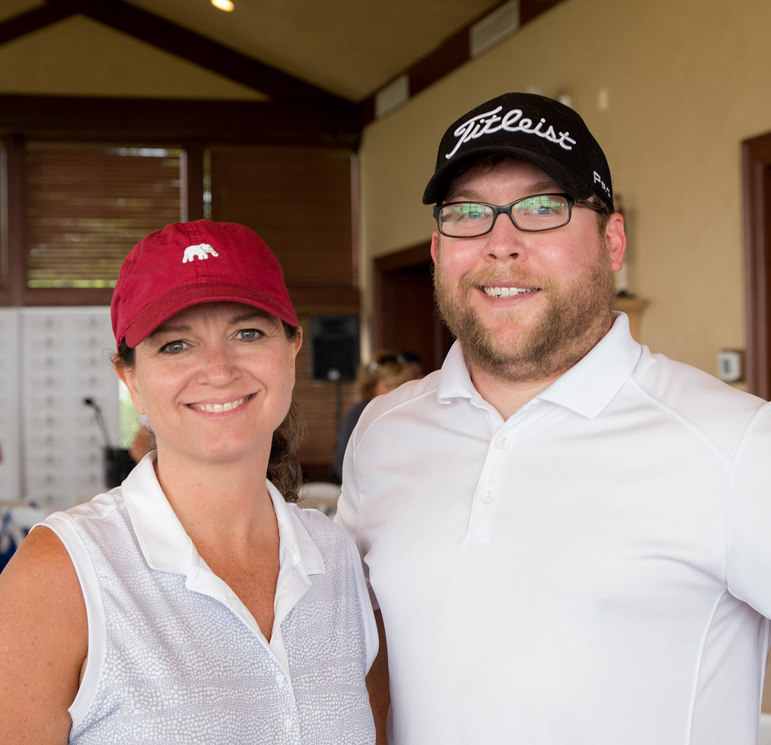 Holly Saunders and Brad Phillips