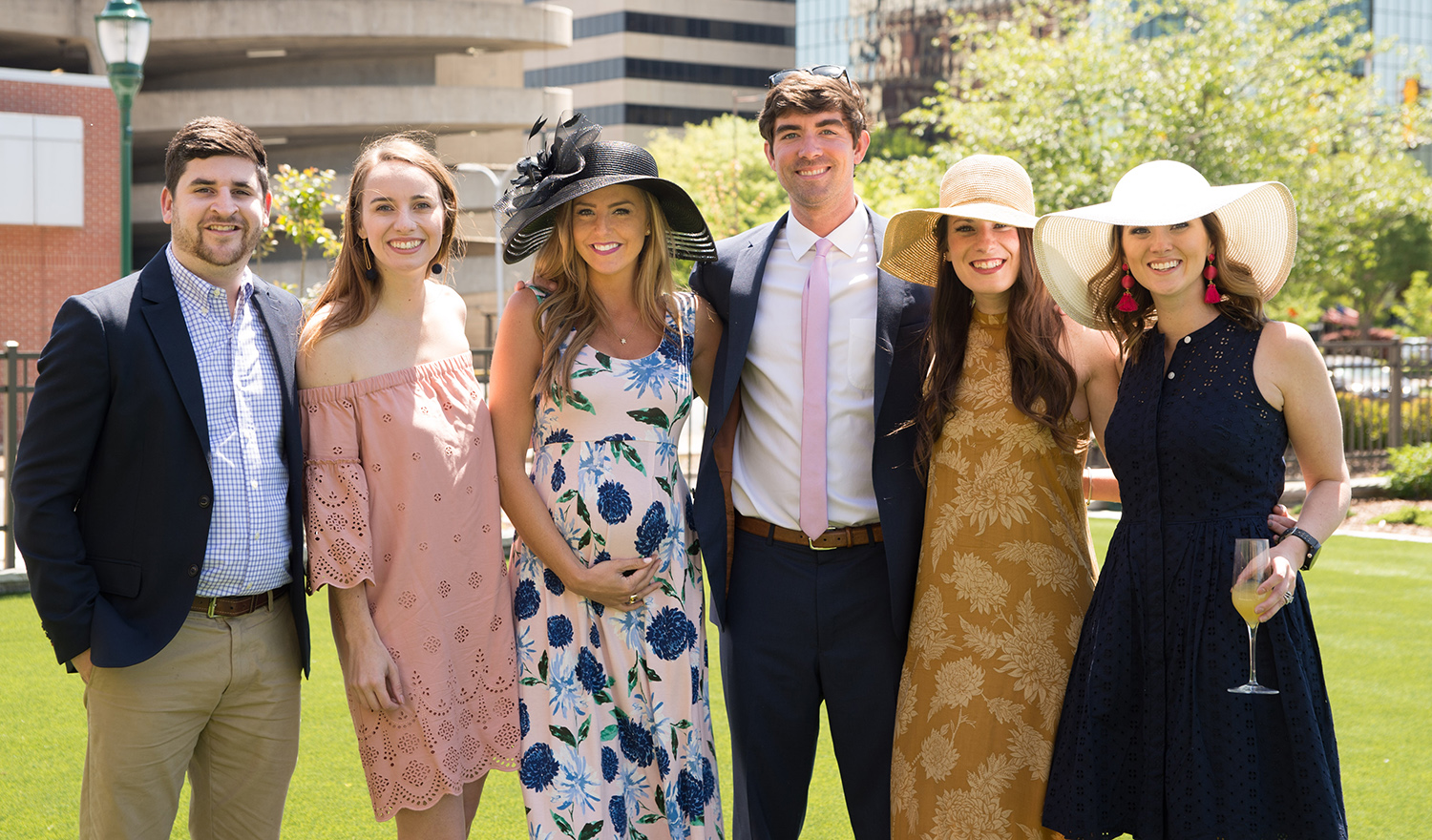 Drew Stanford, Barrett Tanner, Ivanny & Jim Franklin, Paige Bible and Lacy Burd