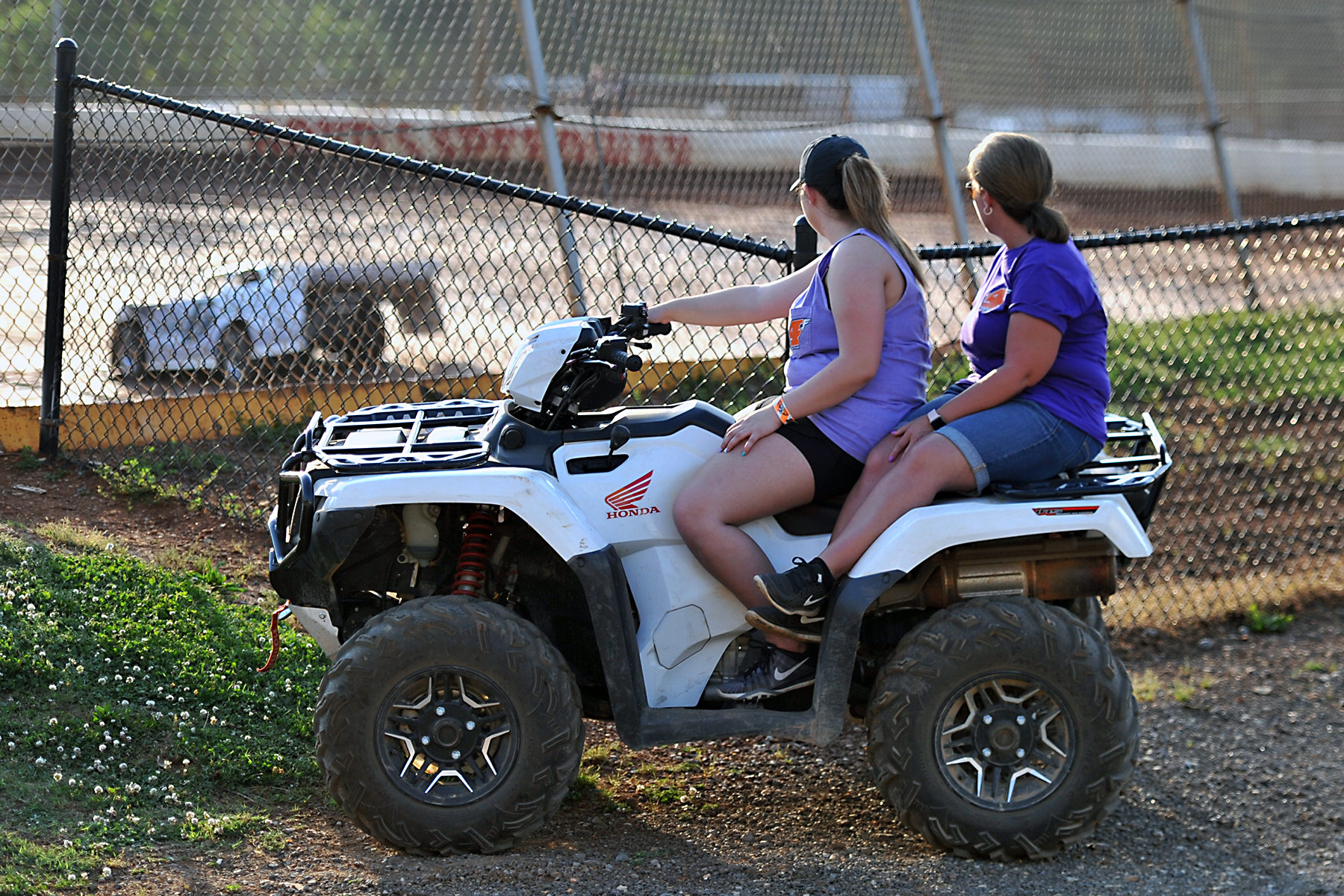 A scene from Boyd's Speedway