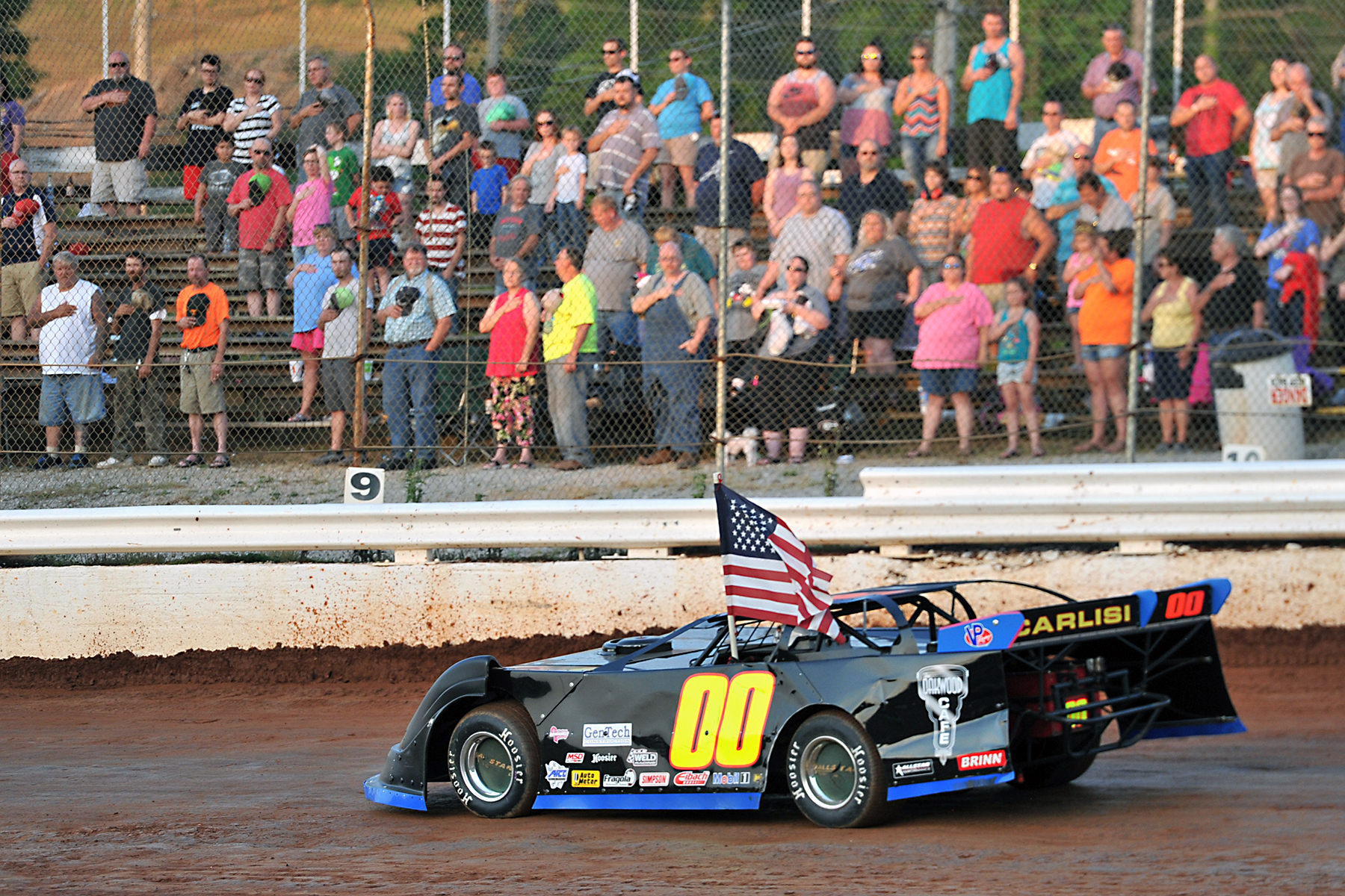 A scene from Boyd's Speedway