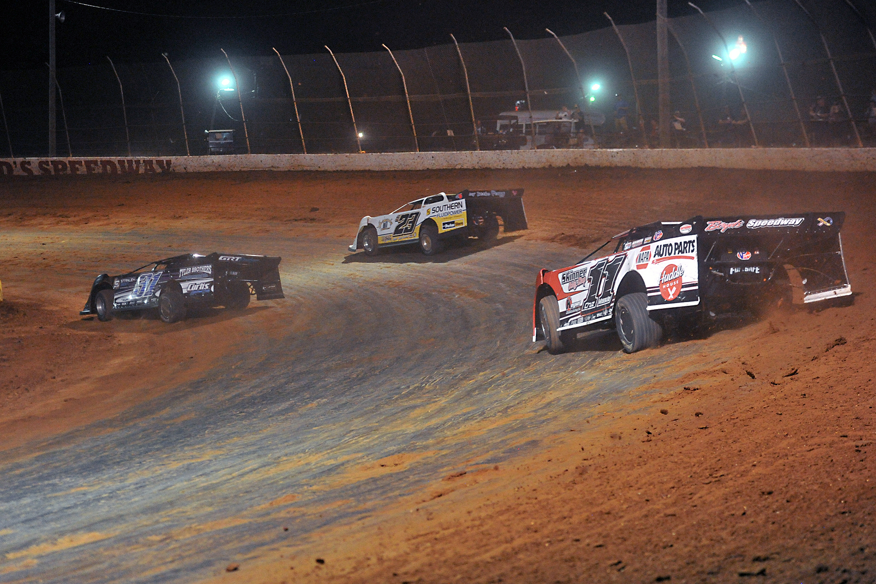 A scene from Boyd's Speedway