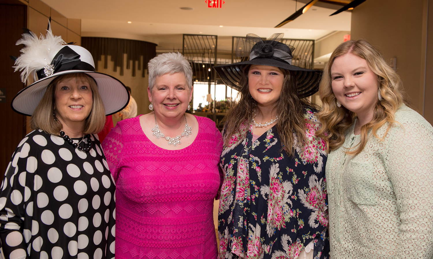 Beth Tribble, Cindy Pare, Meagan Jolley and Haley Shields
