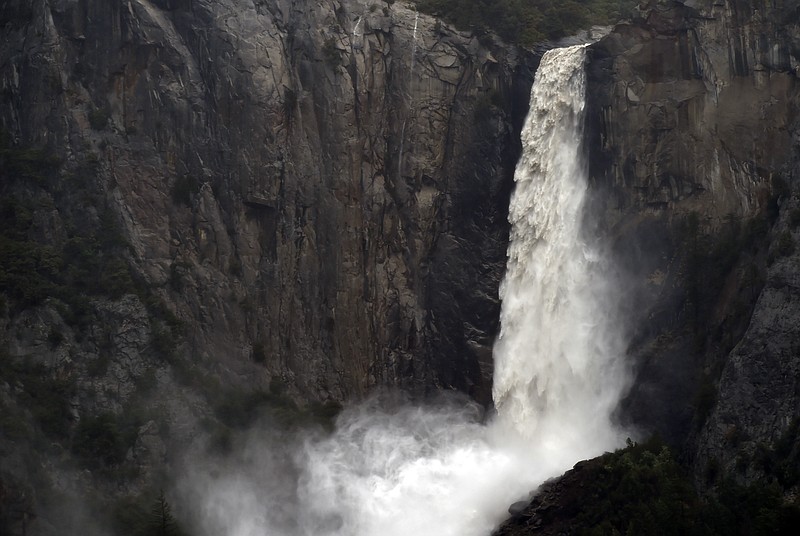 The potential three states of California would have to divide its natural resources, including the Bridalveil Fall waterfall in the state's Yosemite Valley.