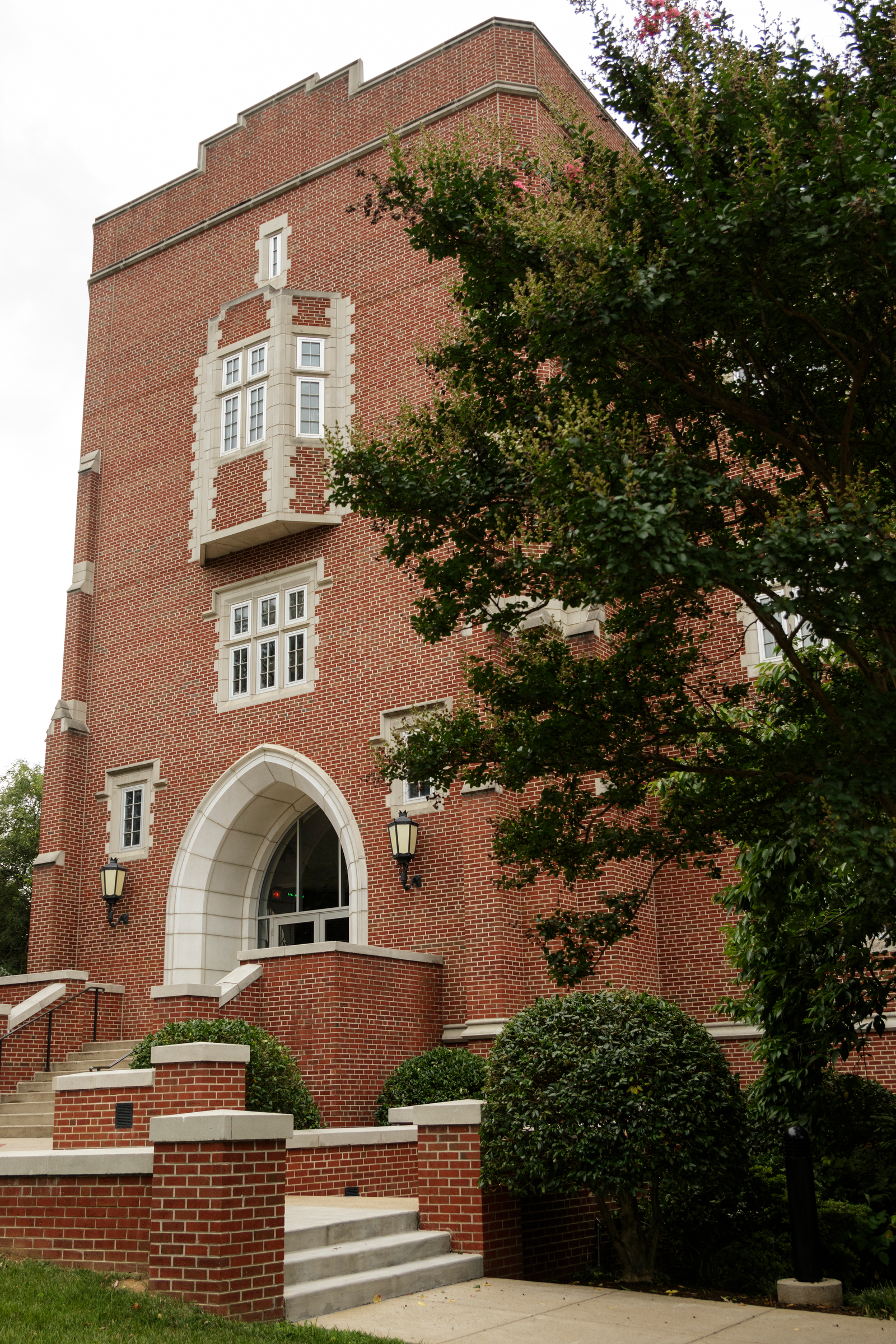 Fletcher Hall, which houses the newly renamed Gary W. Rollins College of Business, is seen on the campus of the University of Tennessee at Chattanooga on Friday, June 22, 2018, in Chattanooga, Tenn. The college was renamed from the UTC College of Business following an historic $40 million donation, the largest in the university's history, by Gary W. Rollins and Kathleen Rollins.