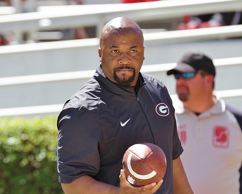 Georgia third-year running backs coach Dell McGee will have the added title of assistant head coach this season.