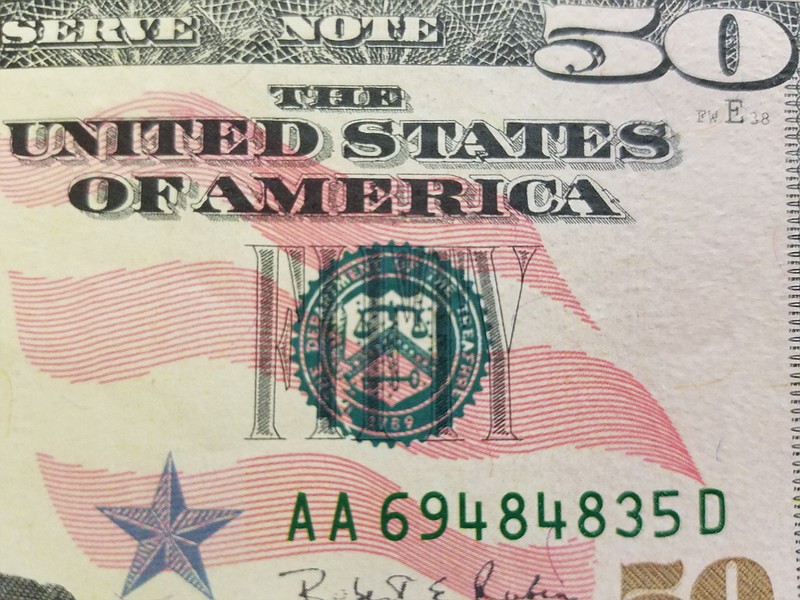 Several counterfeit $50 bills were passed at the Dollar General story on Riverburch Parkway in Dalton sometime in the month of June, according to Secret Service investigators. (Photo courtesy of Bruce Frazier/Dalton Police Department)