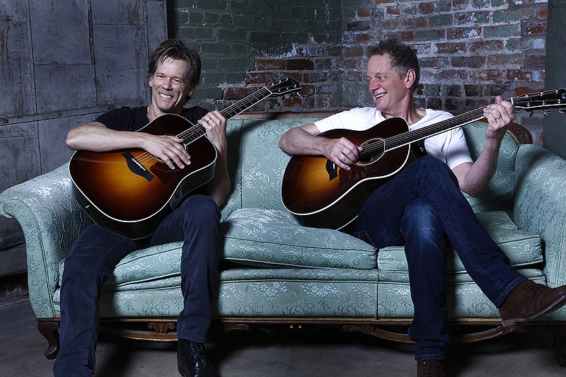 The Bacon Brothers — Kevin and Michael, from left — will play Songbirds South on Tuesday.