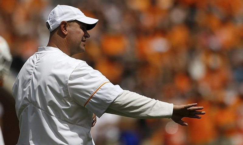 First-year Tennessee football coach Jeremy Pruitt said now that his players have shown him their best, he knows what to expect from them.