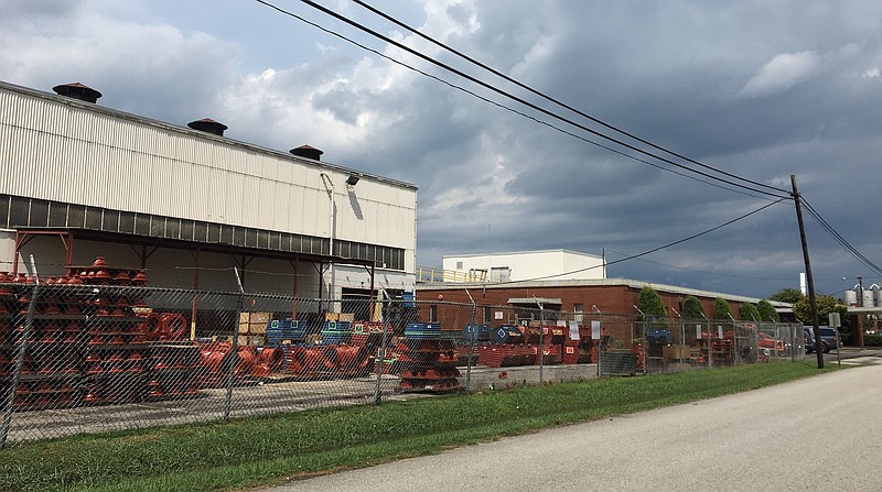 A Mueller Industries plant is pictured on Mueller Avenue in Chattanooga on July 17, 2018.