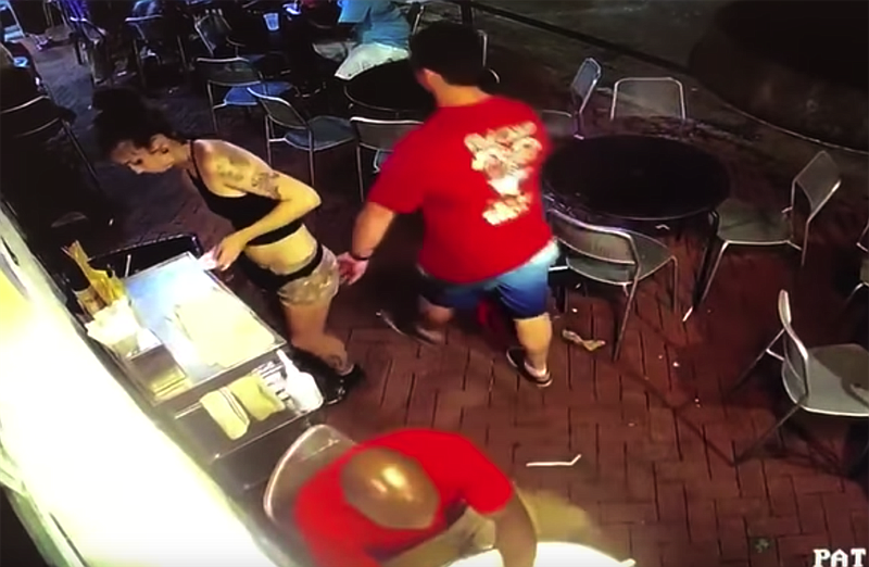 Georgia Waitress Throws Man Into A Wall After He Gropes Her [video] Chattanooga Times Free Press