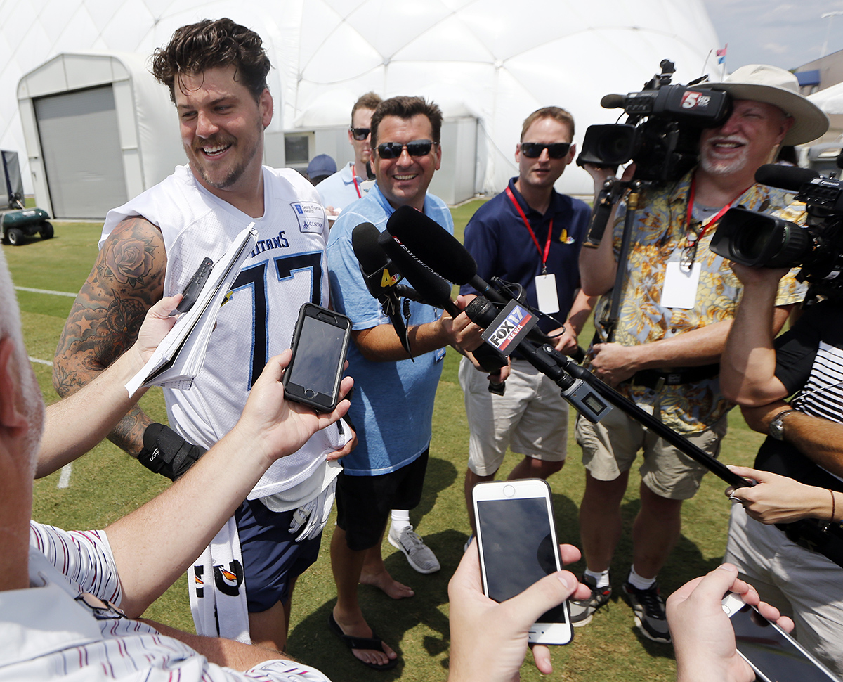 With new deal, Taylor Lewan is Boss Hogg of Titans' O-line, Pro Sports