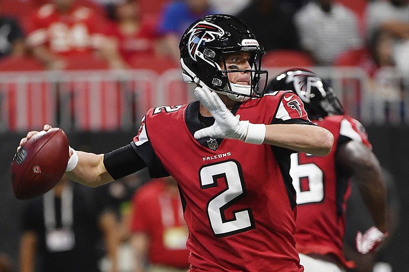 Atlanta Falcons quarterback Matt Ryan played well Friday night as his team dropped an exhibition game to the visiting Kansas City Chiefs, 28-14.