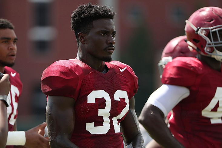 
Alabama sophomore inside linebacker Dylan Moses / Crimson Tide photo