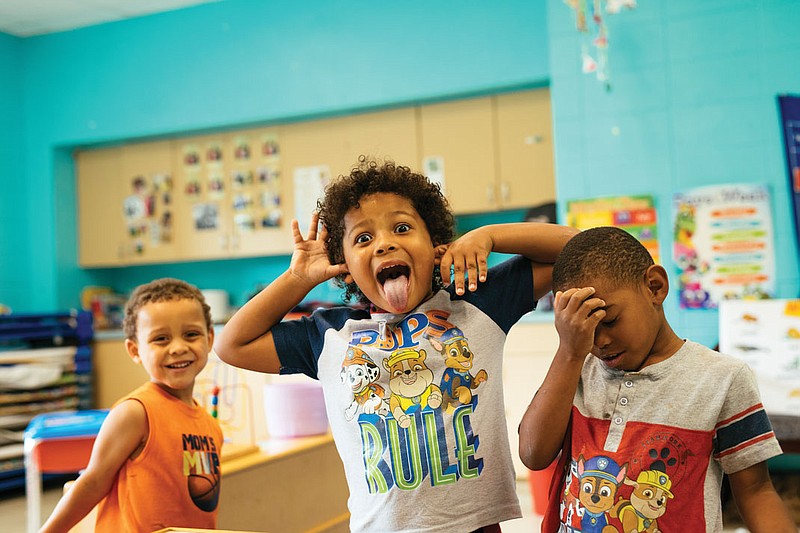 Children play at Chambliss Center for Children.