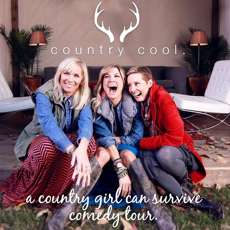 Leanne Morgan, Trish Suhr and Karen Mills are Country Cool. The trio will bring their comedy show to Walker Theatre on Saturday.