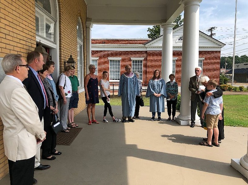 Members of LaFayette Presbyterian Church commemorated the sanctuary's long and storied history this month with the dedication of two new historical markers near the property.