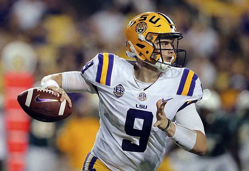 LSU quarterback Joe Burrow has led the Tigers to victories over Miami and Southeastern Louisiana, but he likely will face his toughest test so far this season against host Auburn's defense on Saturday.