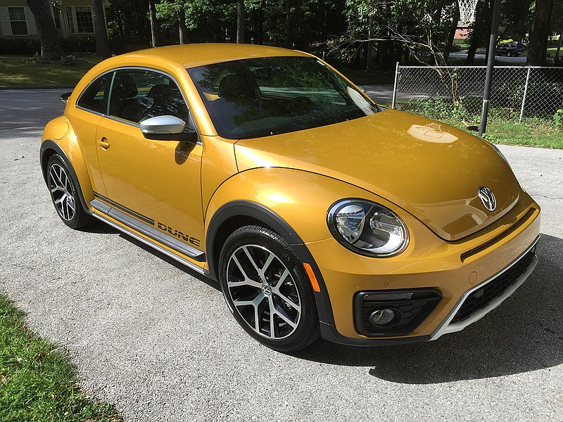  The 2016 VW Beetle Dune has design echoes of 1960s.