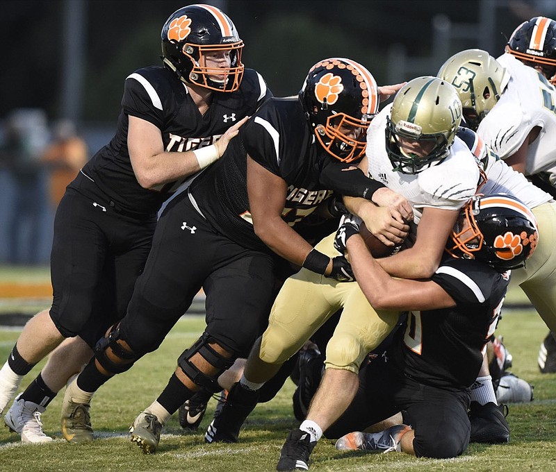 TSSAA Football: Meigs County Tigers at McMinn Central