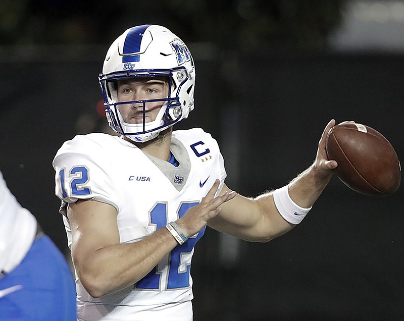 MTSU fifth-year senior quarterback Brent Stockstill and the Blue Raiders know they'll face a tough test against third-ranked Georgia.