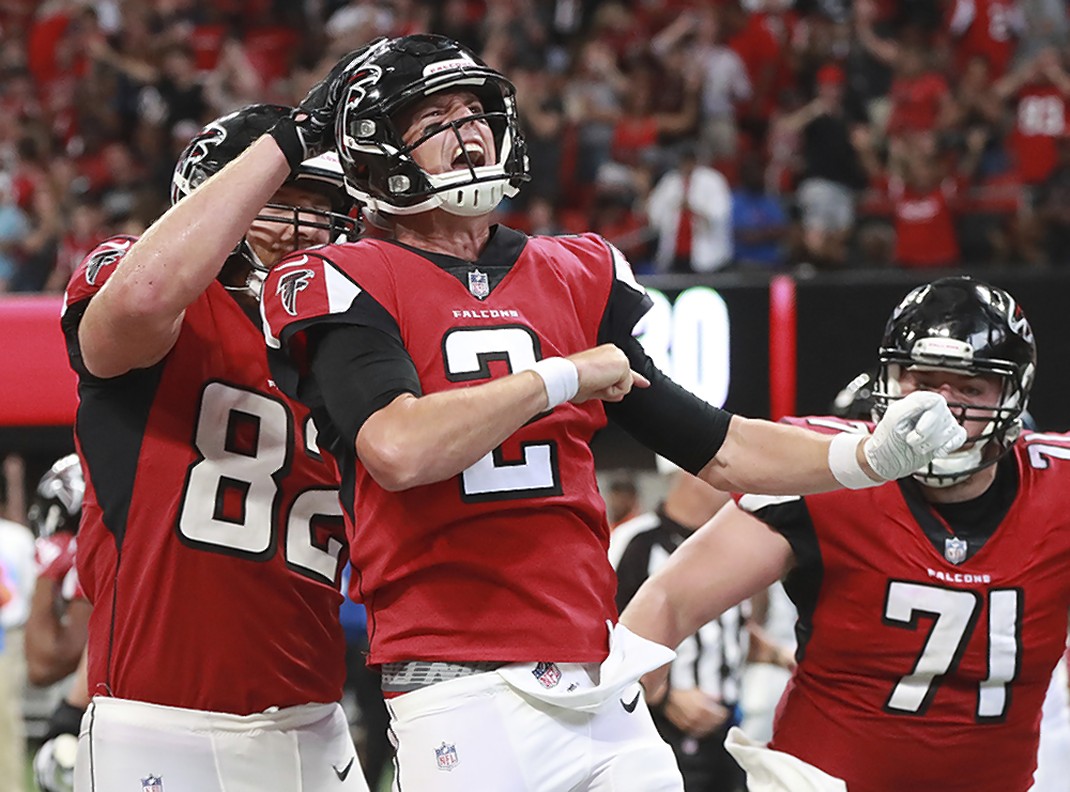 Atlanta Falcons finish strong in 24-10 Week 1 win over Carolina