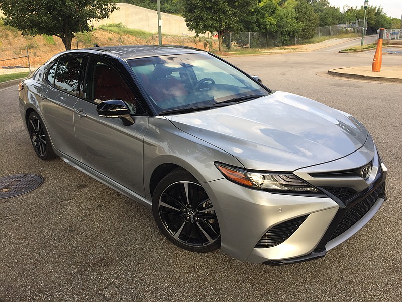 The 2018 Toyota Camry XSE V6 is a sporty expression of the family sedan.