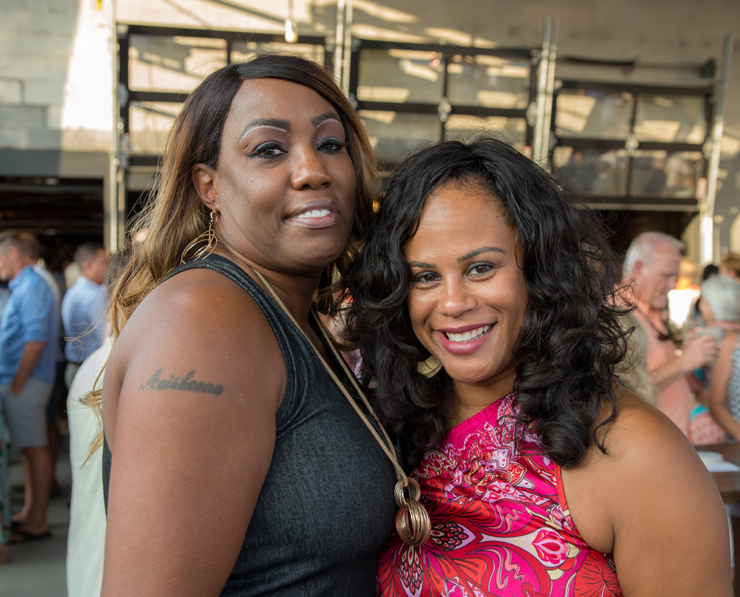 Jennifer Edwards and Karlene Claridy