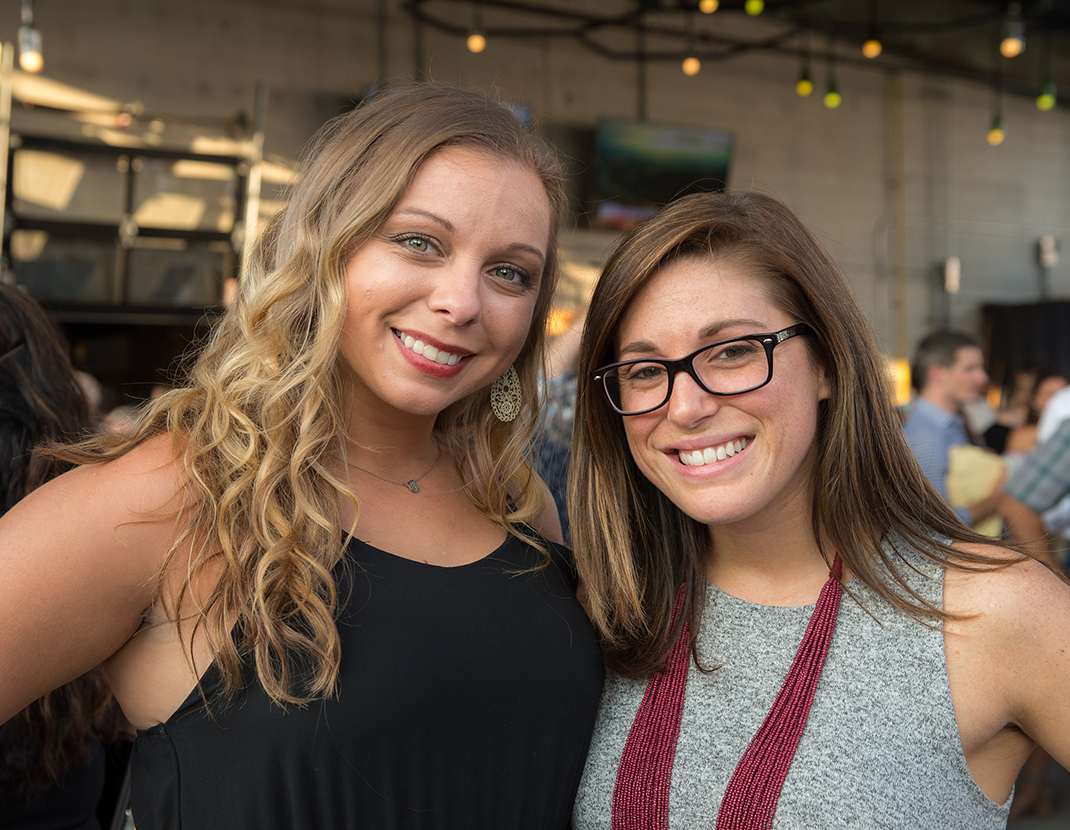 Carrie Henson and Kathryn Robinson