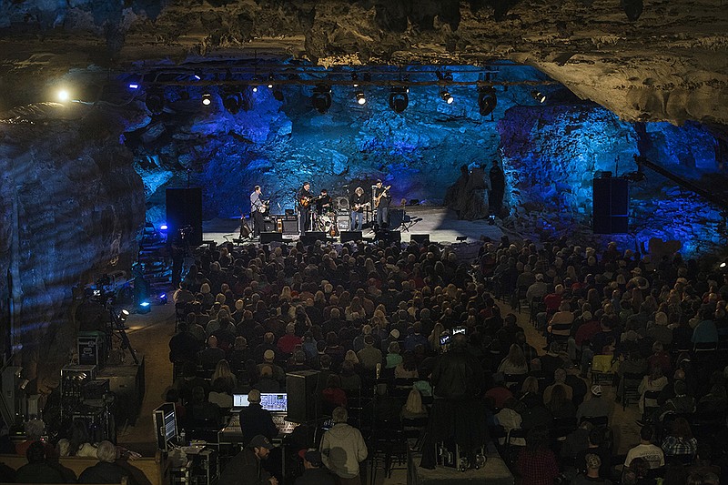 The Caverns in Pelham, Tenn., offers unmatched acoustics that envelop concert-goers.