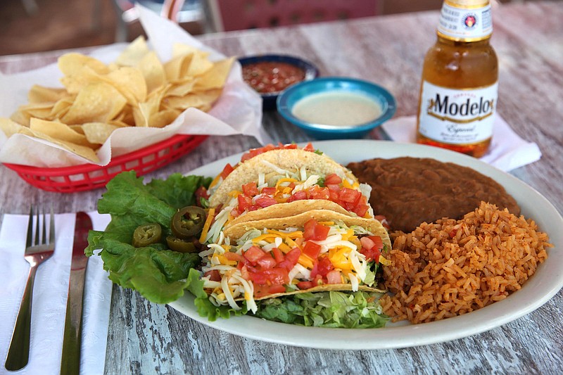 Tacos, T-shirts and Mexican beer will be sold at discounts on Oct. 4 when Chuy's celebrates National Taco Day. (Chuy's Photo)