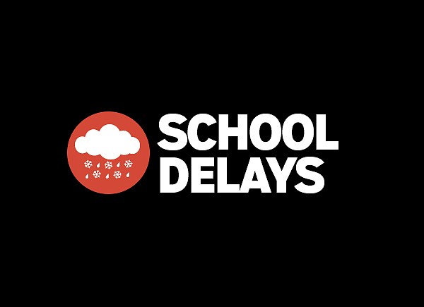 Schools in Hamilton County are delayed one hour due to weather.