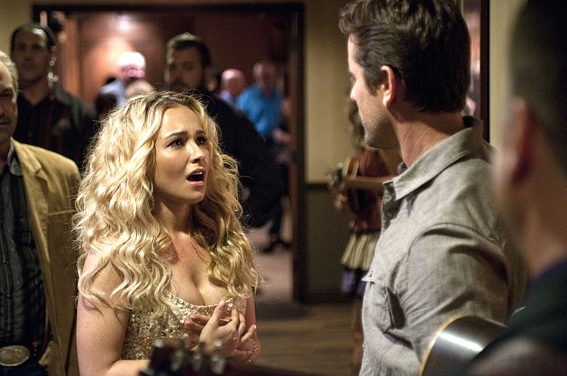 Hayden Panettiere and Charles "Chip" Esten are shown in a scene from the television series "Nashville." (ABC/Katherine Bomboy-Thornton)