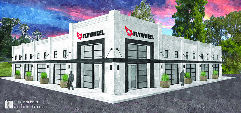 Contributed rendering by River Street Architecture / Hixson structure to hold brand marketing agency Flywheel Brands Inc. Move-in slated for spring 2019 for Chattanooga company.